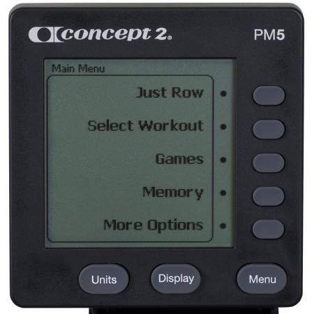 Rower Concept2 PM5