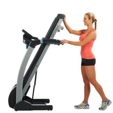 Treadmill Solidfocus TR1200i folded